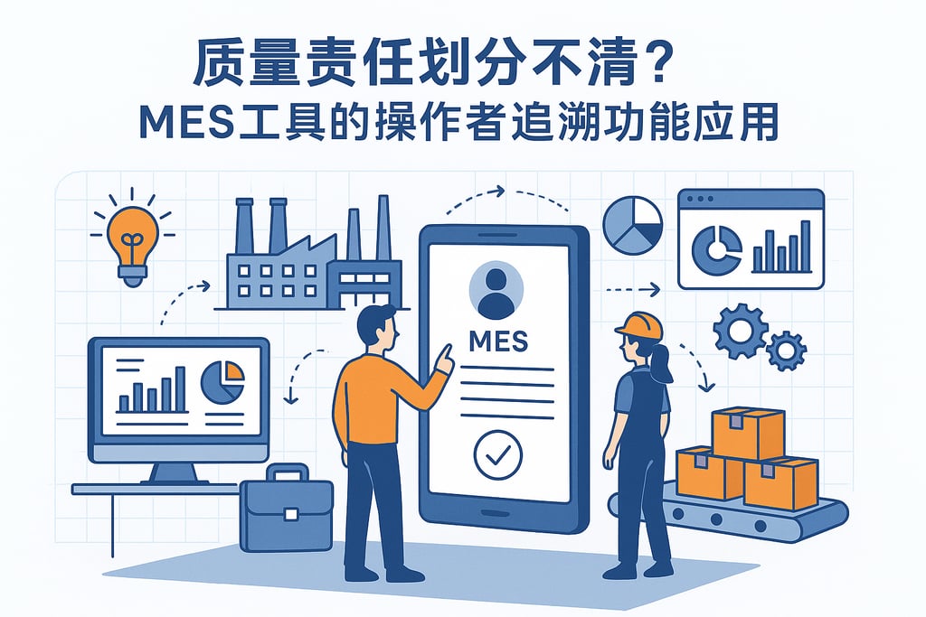 质量责任划分不清？MES工具的操作者追溯功能应用  
